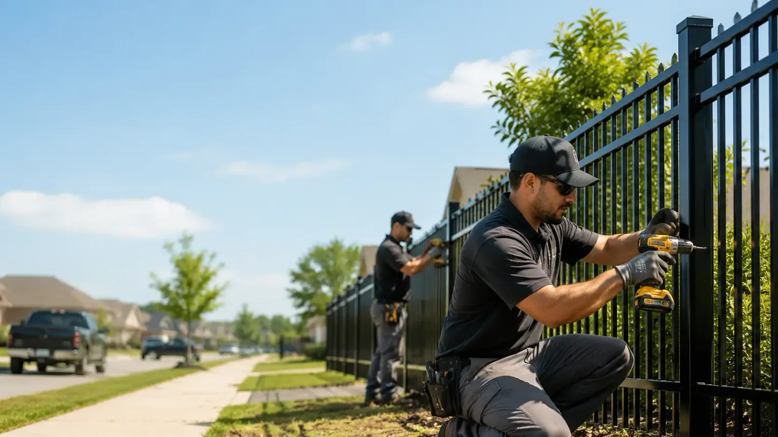 Metal Fence Installation in Belmar, NJ